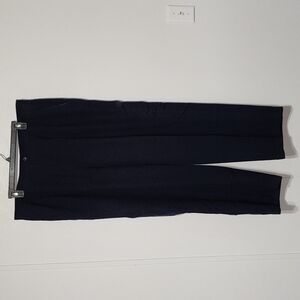 Lauren Ralph Lauren Worsted Wool Trousers Navy Blue Size 18W